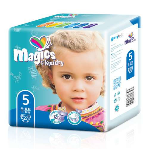 MAGICS FLEXIDRY JUNIOR 5 GYERMEK PELENKA (11-16 KG) 27 DB-OS