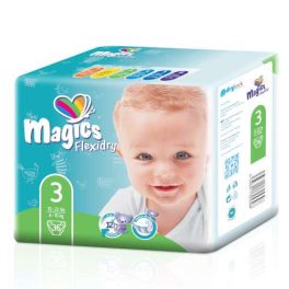 MAGICS FLEXIDRY MIDI 3 GYERMEK PELENKA (6-10 KG) 36 DB-OS