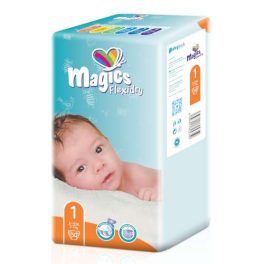 MAGICS FLEXIDRY NEWBORN 1 GYERMEK PELENKA (2-5 KG) 50 DB-OS