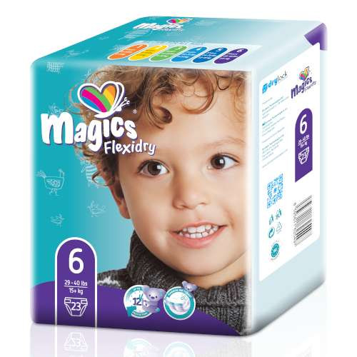 MAGICS FLEXIDRY XL 6 GYERMEK PELENKA (15+ KG) 23 DB-OS